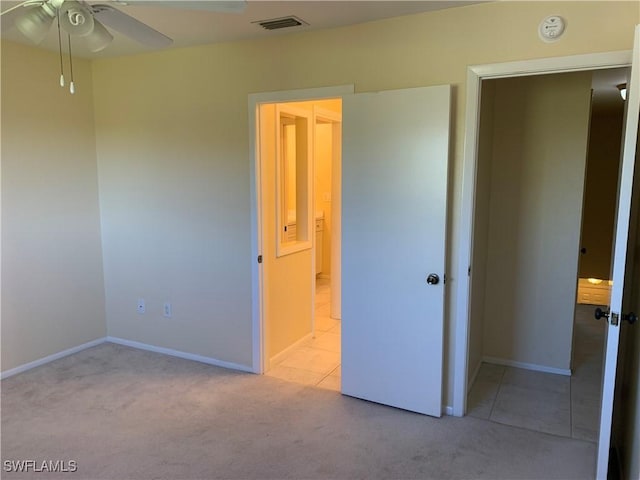 13508 Siesta Pines Ct Unit 8, Fort Myers, FL 33908 - unfurnished bedroom with carpet and ensuite bath