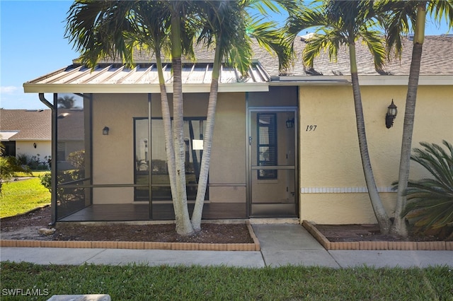 view of property entrance