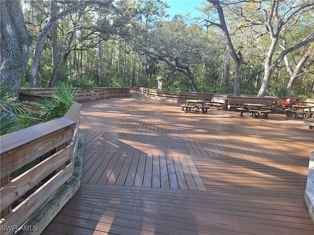 view of deck