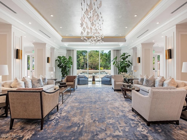view of community lobby
