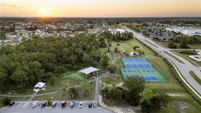 3530 NE 12th Ct, Cape Coral, FL 33909 - view of aerial view at dusk