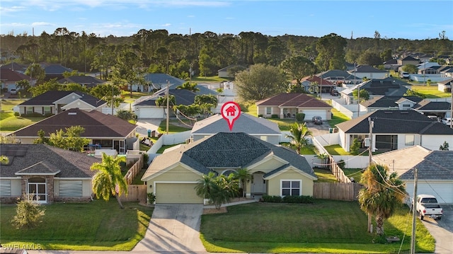 3530 NE 12th Ct, Cape Coral, FL 33909 - aerial view of residential area