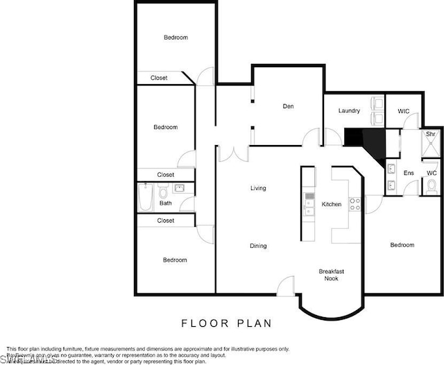 3530 NE 12th Ct, Cape Coral, FL 33909 - floor plan / room layout