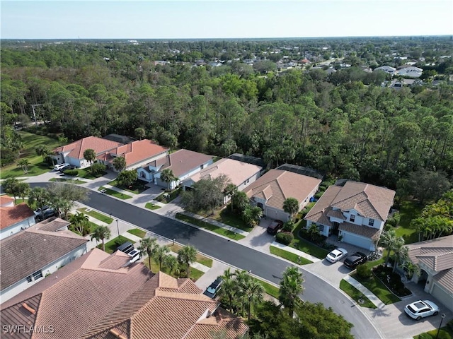 16144 Parque Ln, Naples, FL 34110 - aerial perspective of suburban area featuring a forest
