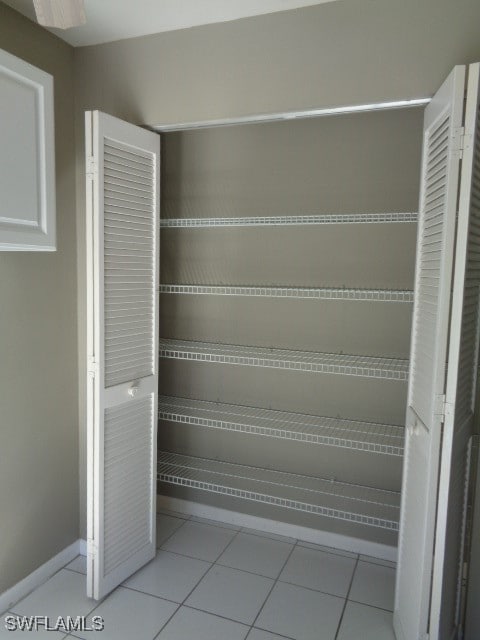 view of pantry