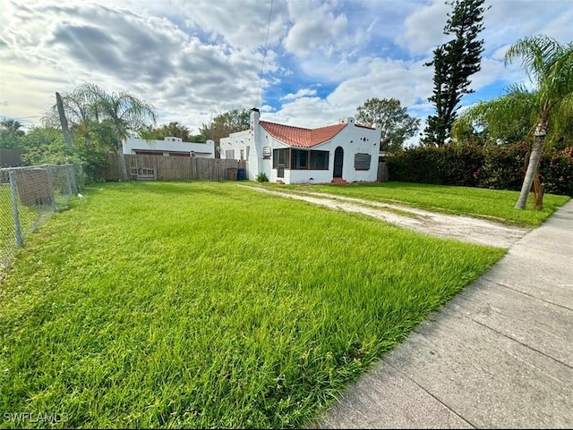 view of yard