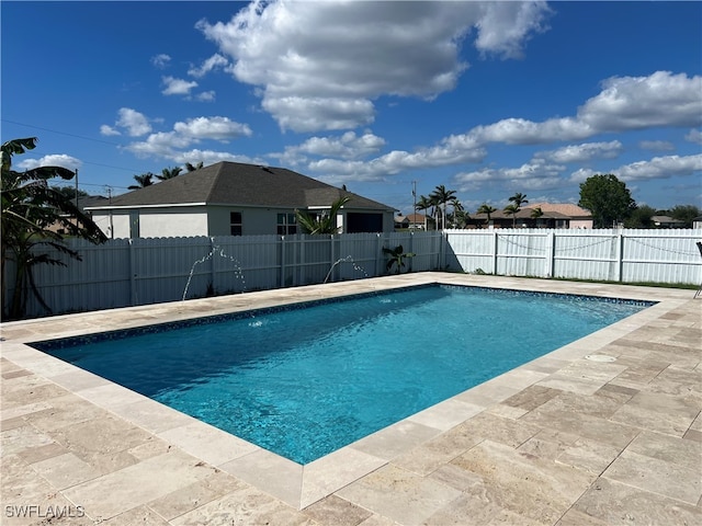 view of pool