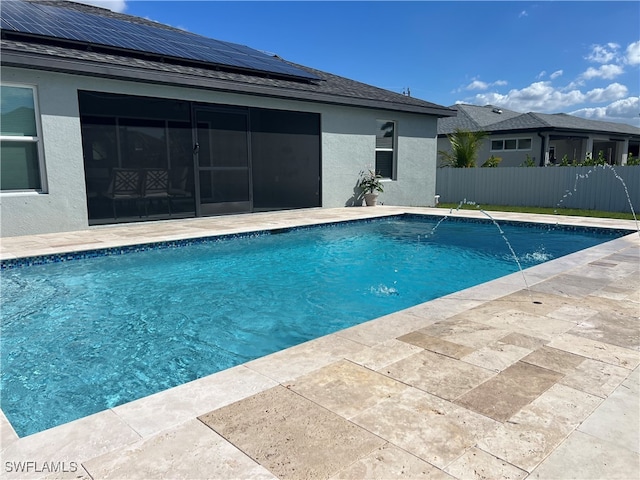 view of swimming pool