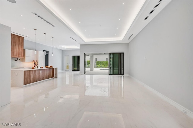 view of unfurnished living room