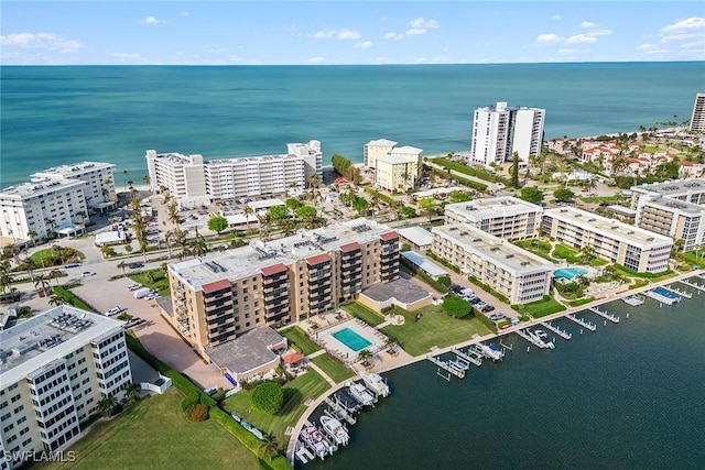 3430 Gulf Shore Blvd N Unit 7C, Naples, FL 34103 - view of urban area with a large body of water and apartment complex