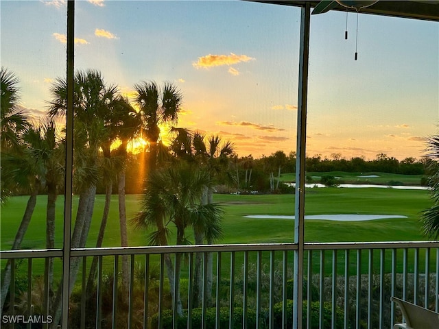 view of home's community featuring a lawn