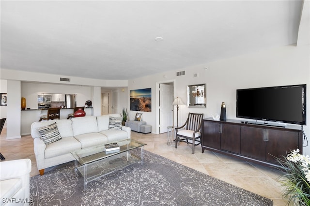 view of living room