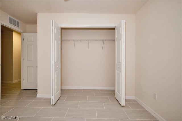 view of closet