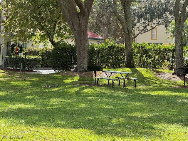 11510 Villa Grand Unit 407, Fort Myers, FL 33913 - view of community featuring a yard