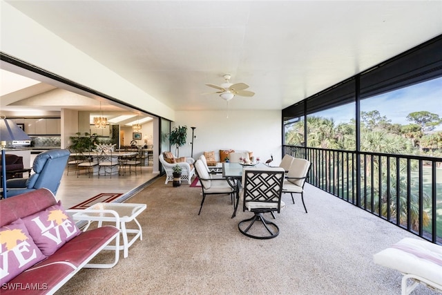 76 Cypress View Dr Unit E-76, Naples, FL 34113 - view of sunroom / solarium