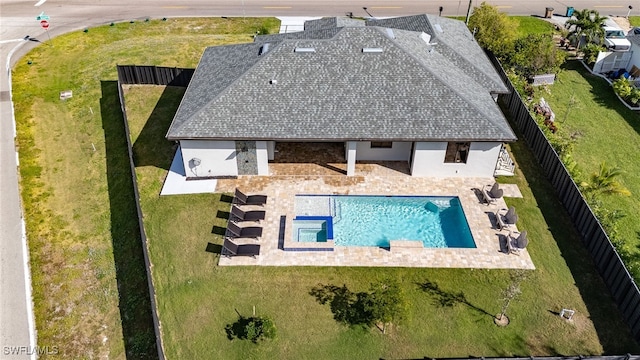 exterior space with a patio area