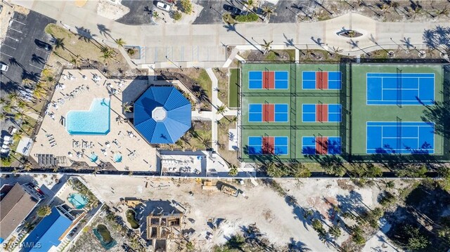 drone / aerial view