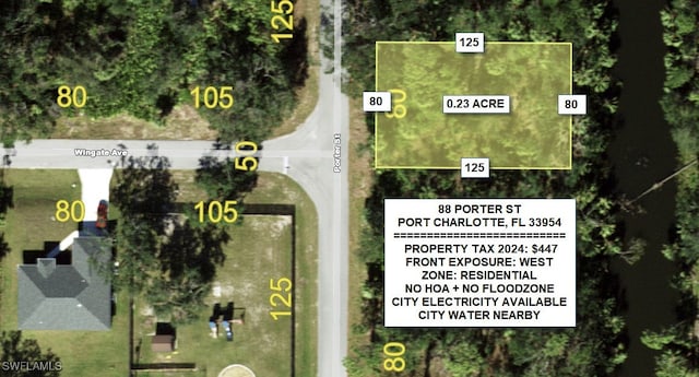 88 Porter St, Port Charlotte FL, 33954 land for sale