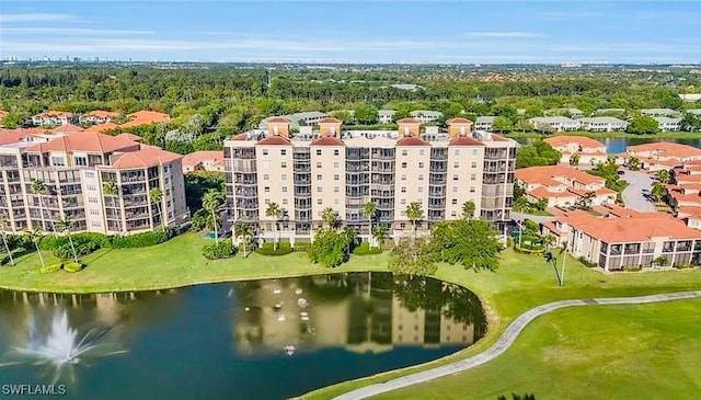 580 El Camino Real Unit 3201, Naples, FL 34119 - bird's eye view of apartment complex / building and a large body of water