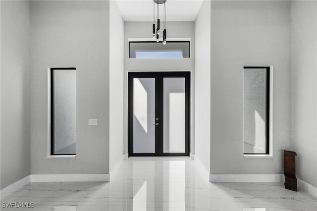 1517 SW 28th Ter, Cape Coral, FL 33914 - foyer entrance with french doors