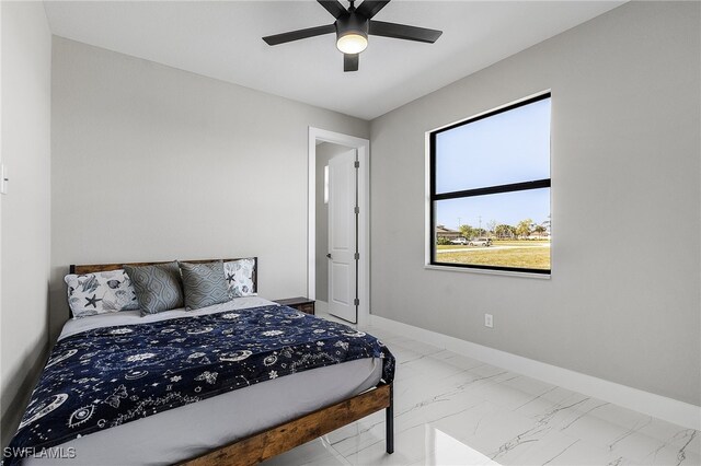 1517 SW 28th Ter, Cape Coral, FL 33914 - bedroom with ceiling fan