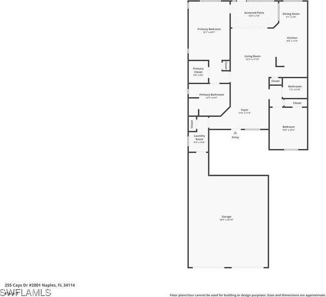 255 Cays Dr Unit 2001, Naples, FL 34114 - property floor plan