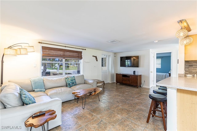 view of living room