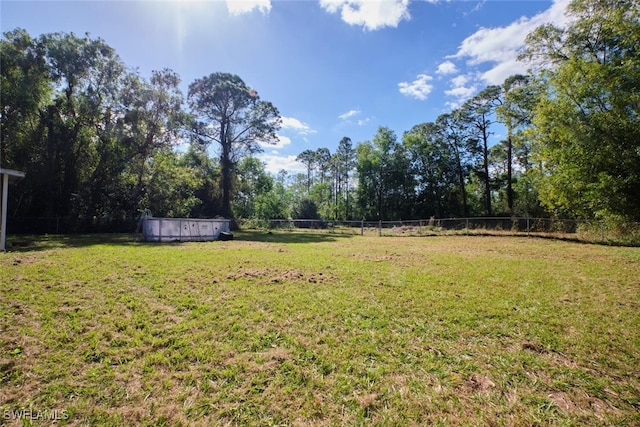 view of yard