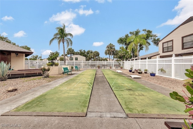 1204 SE 6th Ter Unit 67, Cape Coral, FL 33990 - view of yard with shuffleboard