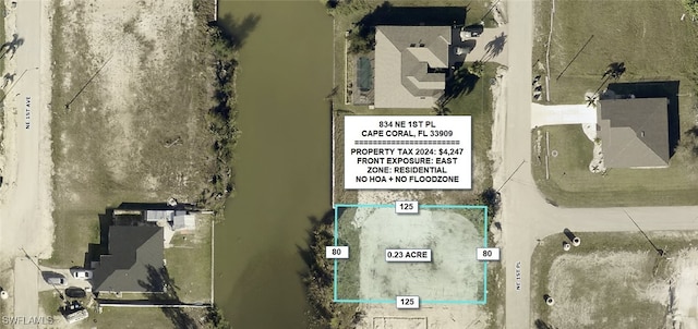 834 NE 1st Place, Cape Coral FL, 33909 land for sale