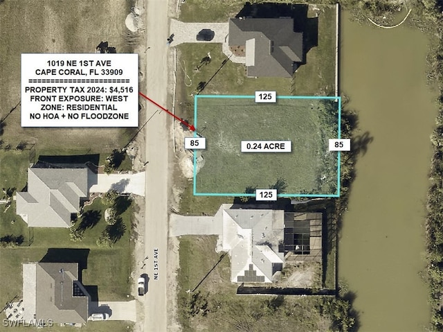 1019 NE 1st Ave, Cape Coral FL, 33909 land for sale