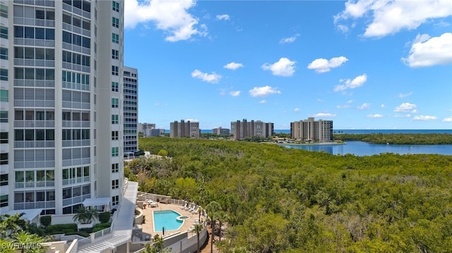 285 Grande Way Unit 705, Naples, FL 34110 - water view featuring nearby urban area
