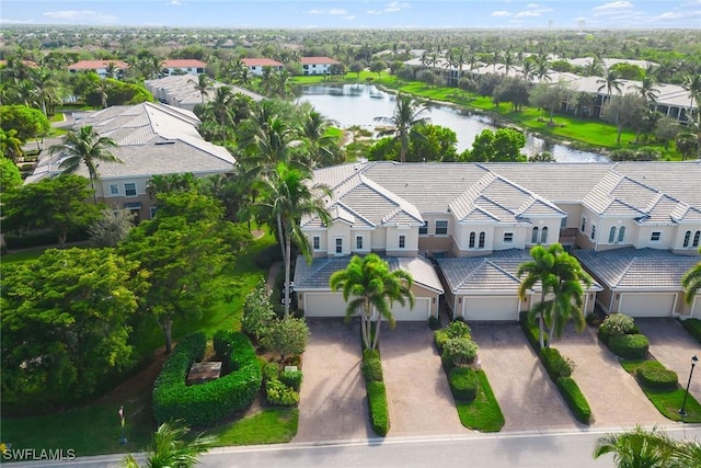 3053 Aviamar Cir Unit 101, Naples, FL 34114 - aerial perspective of suburban area with a nearby body of water
