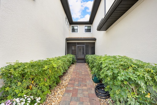 view of property entrance