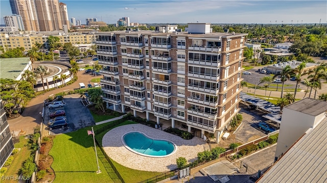 view of property featuring a view of city