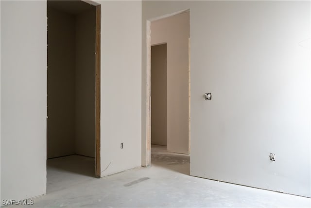 view of unfurnished bedroom