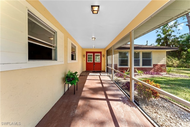 view of property entrance