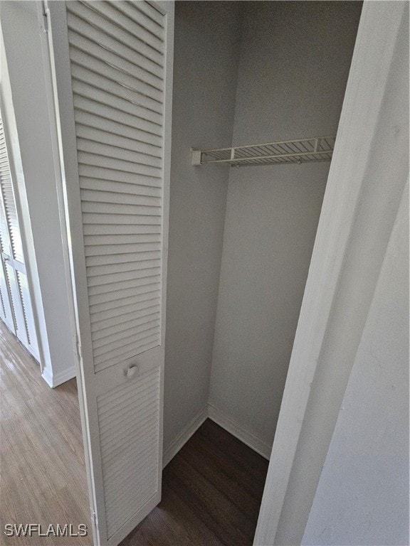 view of closet