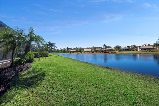 view of water feature