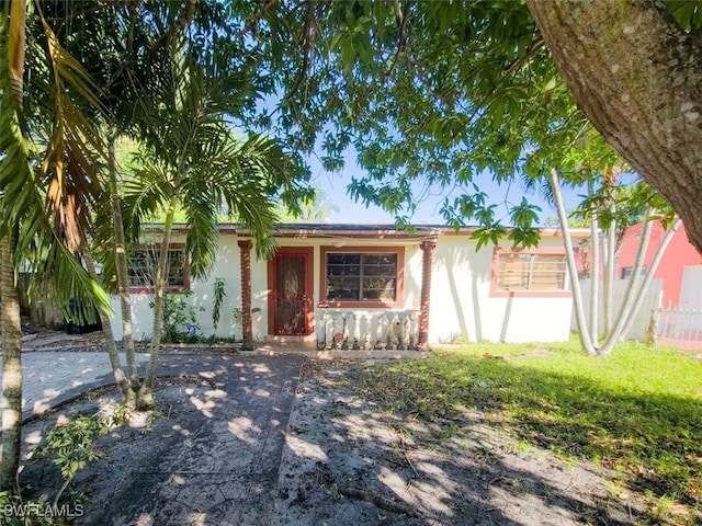 view of ranch-style house