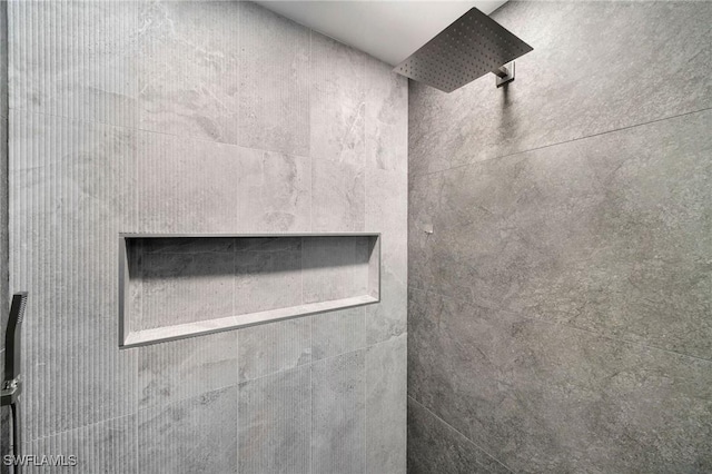 details with walk in shower