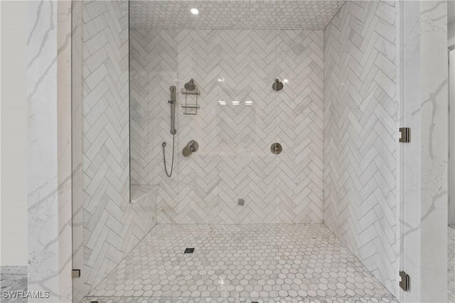 55 E Burning Tree Dr, Naples, FL 34105 - full bathroom featuring a stall shower