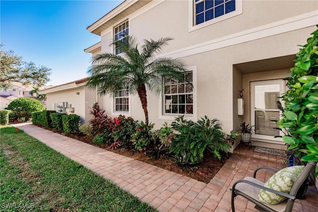 exterior space with a patio area