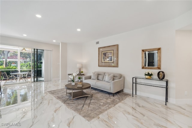 view of living room