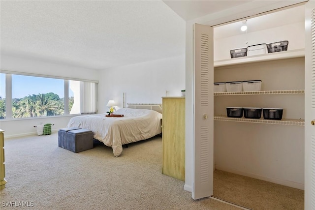 bedroom featuring carpet floors