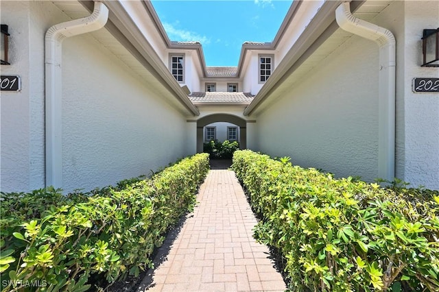 view of property entrance