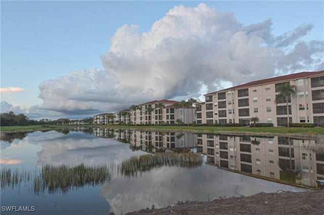 property view of water