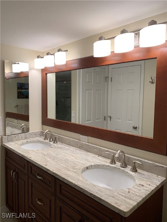 200 Periwinkle Way Unit 332, Sanibel, FL 33957 - bathroom with double vanity