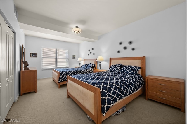 14819 Laguna Dr Unit 203, Fort Myers, FL 33908 - bedroom with light carpet