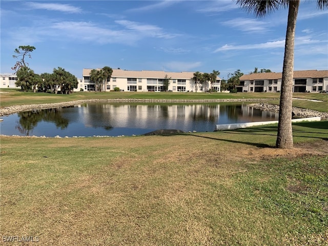 view of water feature